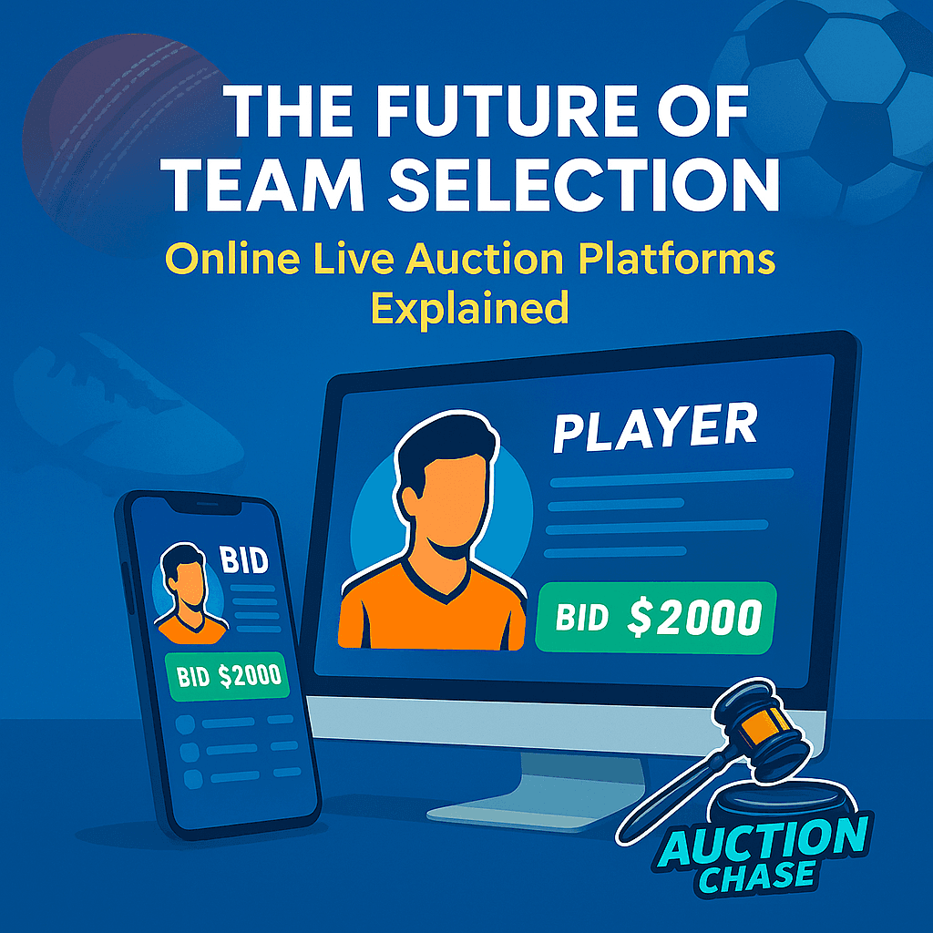 The Future of Team Selection: Online Live Auction Platforms Explained